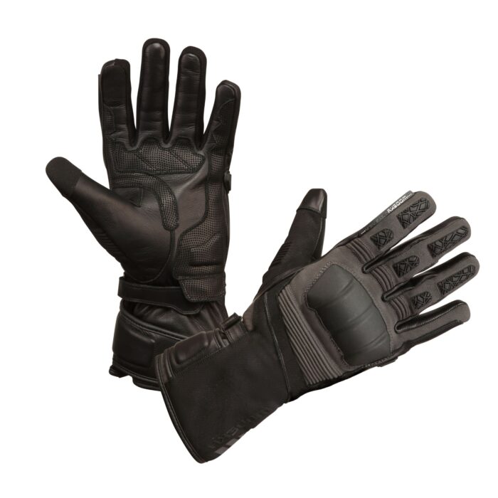 Rękawice motocyklowe Modeka Black Ridge - obrazek 1