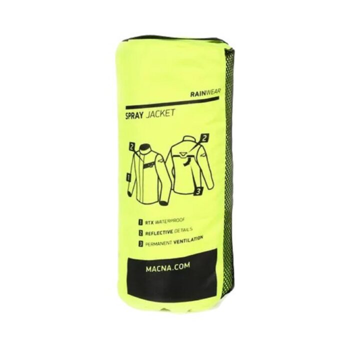 Motocyklowa kurtka przeciwdeszczowa Macna Spray Rain - obrazek 3