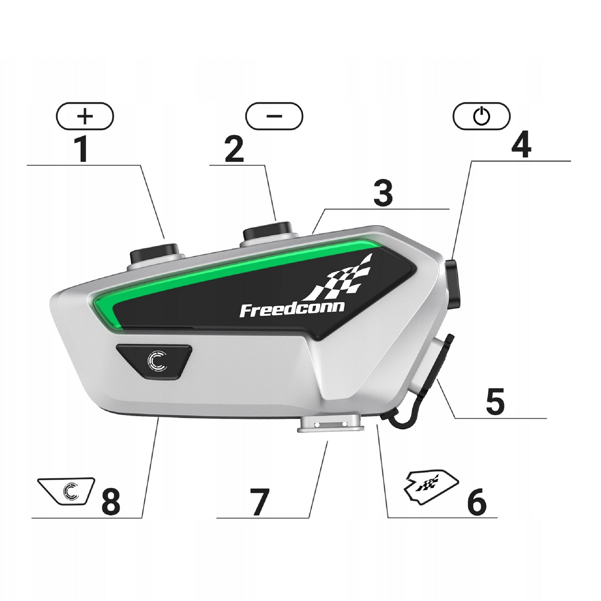 f819e6472c4932d75d85bb6d5fd37f8c Interkom motocyklowy FreedConn FX V2 - obrazek 4